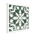thumbnail image 3 of Mercedes Lopez Charro 'Andalusian Tile II Pine Green' Canvas Art, 3 of 4