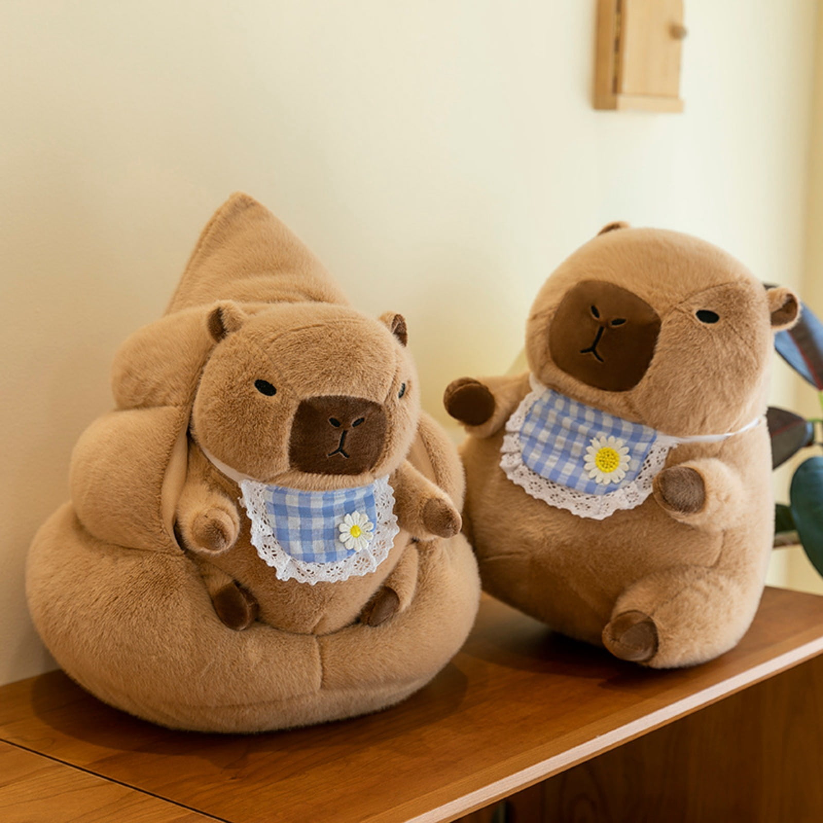 Capybara Plush Toy – Soft Stuffed Animal Doll – Cute Cozy Decorative Plush for Home