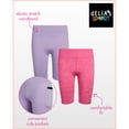 thumbnail image 2 of dELiA*s Girls Biker Shorts Breathable Stretch Athletic Yoga Running Dance Shorts for Girls 2 Pack, 2 of 7