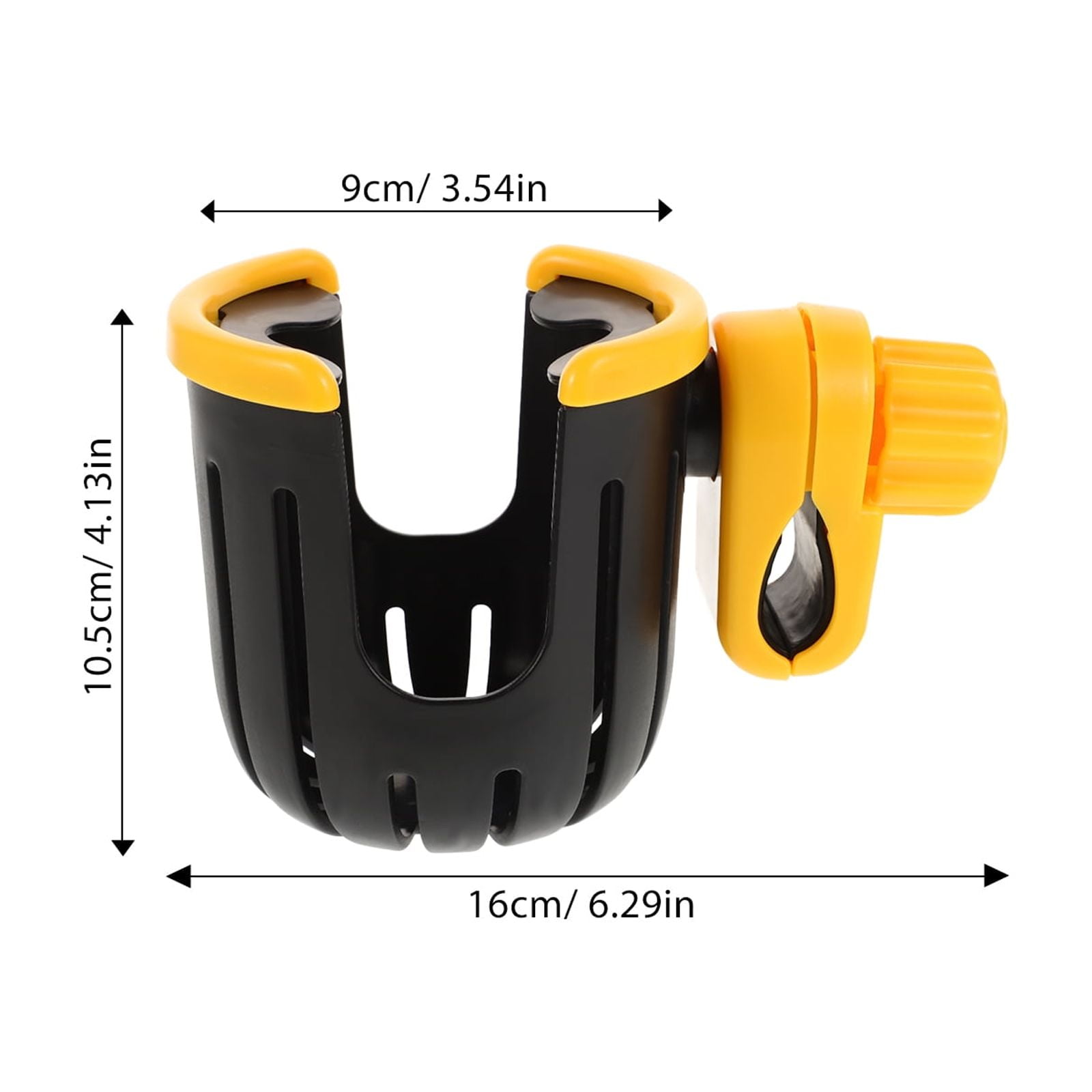FRCOLOR 2pcs Water Bottle Holder Bike Cup Holder Stroller Milk Bottle Holder Handlebar Holder