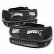thumbnail image 2 of Xtune Chevy TahOE 00-06 Headlights w/ LED Bumper Lights Amber Black HD-JH-CSIL99-LED-SET-BK, 2 of 2