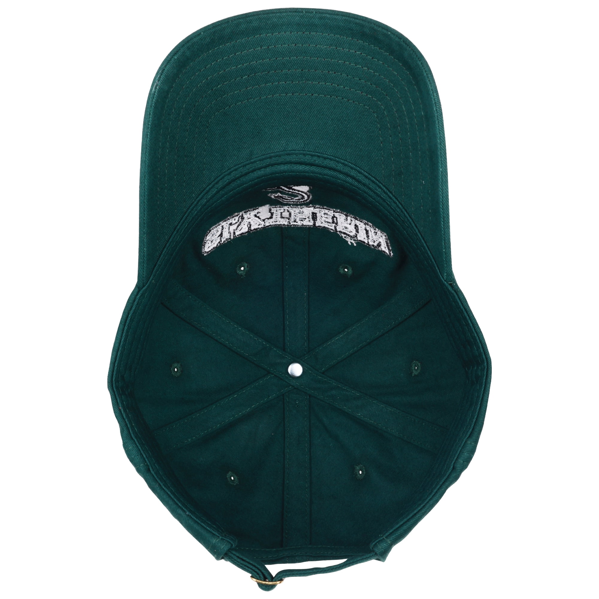 Harry Potter Baseball Cap, Slytherin Dad Hat with Curved Brim, Green, One Size