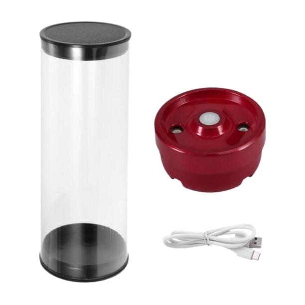 Feather Shuttlecock Humidificador Humidificador de Spray Humidificación Cubierta Herramienta de mantenimiento portátil Mejorar el rendimiento Rojo