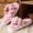 Pink, variant on Women’s Fluffy flip-flops Open Toe Flip Flop House Slippers Soft Plush Cozy Indoor Warm Home Slides for Fall Winter