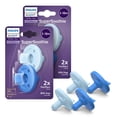thumbnail image 1 of Chupetes para bebés AVENT Soothie Orthodontic, 100% silicona, paquete de 4, 1 of 9