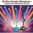 thumbnail image 3 of The All-in-One Microphone Toy That Makes Every Day a Concert, Adjustable Standing Microphone Karaoke Machine with Stage Lights and Pedals, 3 of 8