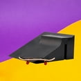 thumbnail image 2 of A Finger Skateboard Ramp Set Plastic Training Props Skate Park Kit For Kids Fingerboard, 2 of 3