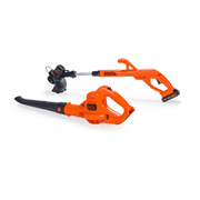 20V MAX Lithium-Ion 10 in. Cordless String Trimmer/Edger and Sweeper Combo Kit (1.5 Ah)