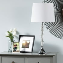 Brentworth 28.5" Table Lamp, Silver