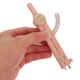 thumbnail image 3 of FRCOLOR Math Teaching Small Compass For School And Engineering Drawing Student Math Geometry Tool For Geometry Plastic Scale Arm Drawing Compass, 3 of 8