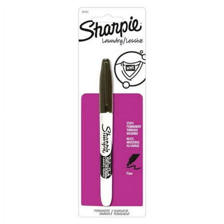 Sharpie Rub-A-Dub Laundry Marker, Pack of 3 (SN31101PP-2) :  Office Products