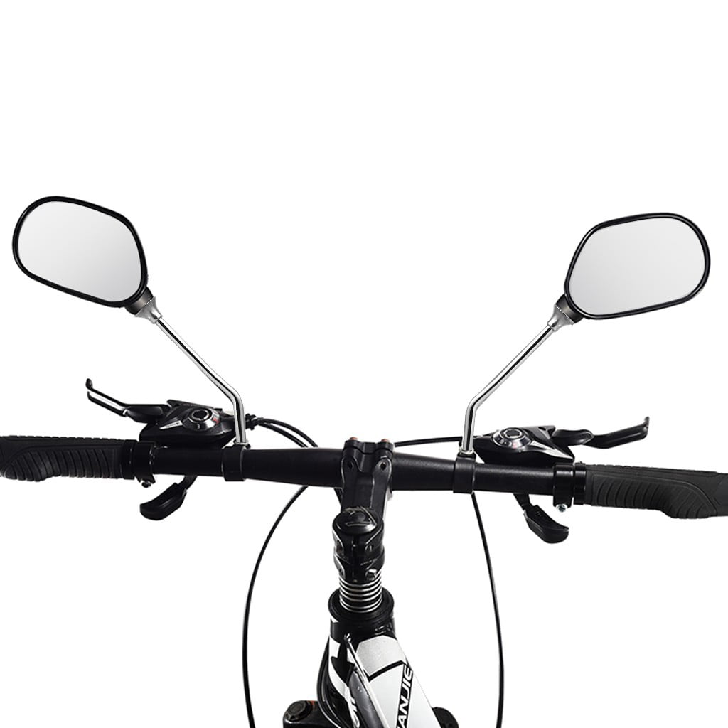 1 Pair Bicycle Handlebar Mirror Bicycle Bike Rearview Wide Range Back Sight New 