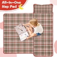 thumbnail image 4 of Red and Green Plaid Christmas Pattern Toddler Nap Mats for Kids Preschool,50"x20" Sleeping Mat Bag or Kids,Toddler Sleeping Bag,Toddler Nap Mat or Daycare, 4 of 6