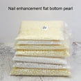 thumbnail image 5 of Kripyery 1 Bag Nail Art Faux Pearls Three-dimensional Flatback Shiny Visual Effect DIY Mini Half Round Faux Pearls Nail Art Decorations for Manicurist, 5 of 8