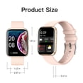 thumbnail image 3 of Dpityserensio Curved Display Metal Smart Watch Sports Pedometer Sleep Monitoring Watch Bracelet, 3 of 9