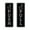 Black / Silver, variant on Signs ByLITA Vertical Push and Pull Door Signs (Travel) Door Sign (Blue) - Large
