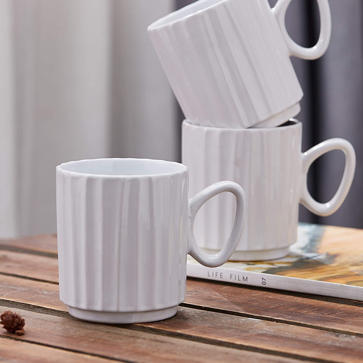 Mauro Espresso Ceramic Cups (set of 6) – Cerini Coffee & Gifts