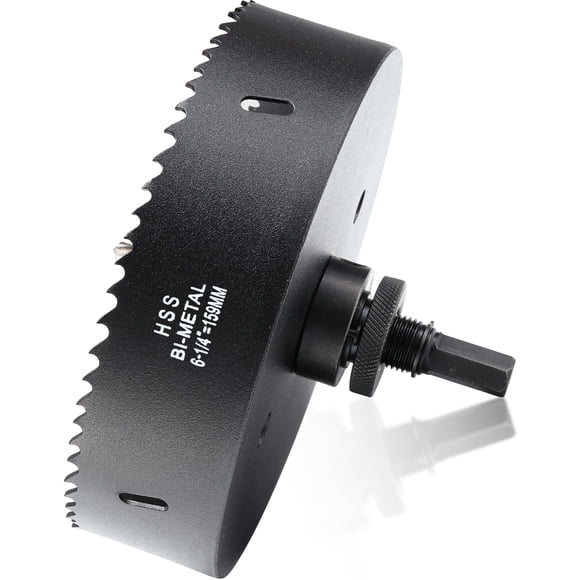 Broca perforadora ITOOLFIRM de 6.25 pulgadas para metal y madera