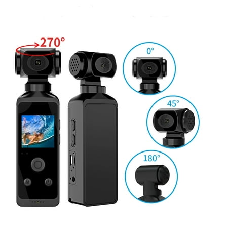 Image of ZWVKLN 4K Diving Camera Wifi Portable Pocket Cam With 1.3 Screen Bike Motorcycle Sport DV