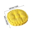 thumbnail image 3 of USSUMA Corn Kernel Cushion Thickened Hand Made Cushion Tatami Cushion Corduroy Chair Yellow, 3 of 6