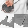thumbnail image 6 of Seamless T-Shirt Bra New Older Women Bras Breathable Front Closure Bra Daily Comfortable Wireless Bras for Women Style B-1 Dark Gray, 6 of 9