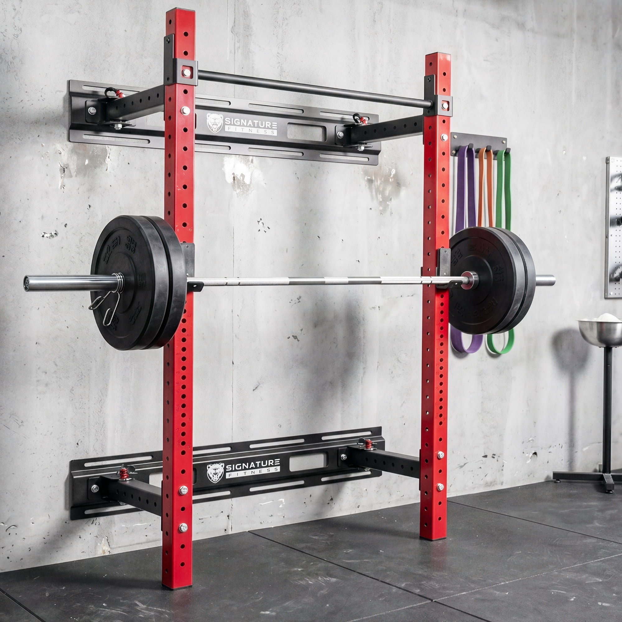 FlexWave HRCK1 Half Rack Conversion Kit, Red & Black, 3x3 Steel