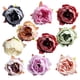 thumbnail image 1 of 10 cabezas de rosas y peonías artificiales de seda para decoración de bodas y fiestas. Mezclado, 1 of 7