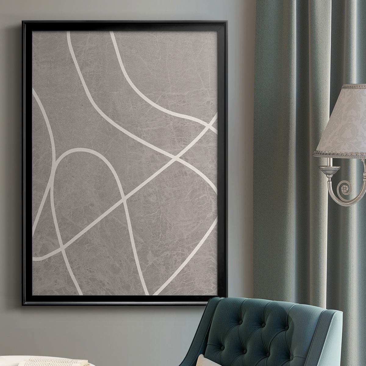 Fissures I Premium Classic Framed Print - Ready to Hang