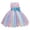 ZC-Blue, variant on Splozh Toddler Girls Dress Princess Dress Kids Girls Bowknot Dot Printed Pageant Gown Birthday Party Princess Wedding Dress,Pink,3-4 Years