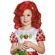 Strawberry Shortcake Accessoire Costume Enfant Wig Deluxe – image 2 sur 2