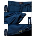thumbnail image 5 of Matchstick Men's Cotton Straight Leg Relax Fit Cargo Pants with 8 Pockets, 5 of 8