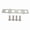Silver, variant on M Buder Coil On Plug Adapter Plate COP Conversion Adapter Replacement for Honda Acura B Series B16 B18 Black