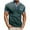 Green^, variant on Jjayotai George Polo Shirts for Men, Men's Casual Fashion Solid Color Lapel Short Sleeve Shirt with Button Pocket, Golf Tees
