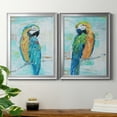 thumbnail image 6 of 2 Piece Set Island Parrot I Premium Framed Canvas - Ready to Hang - 22.5 x 30.5 Each - Gold Frame, 6 of 8