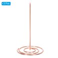 thumbnail image 3 of Unique Bargains Desk Paper Receipt Holder Spike Restaurant Invoice Bill Ticket Spindle, Rose Gold 3pcs, 3 of 5