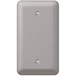 Amertac 8349RRA 2 Rocker GFCI Faux Stone Almond Wallplate, Crème Amertac 8349RRA 2 Rocker GFCI Faux Stone Almond Wallplate, Crème