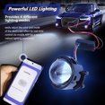 thumbnail image 2 of Faros Delanteros Dinámicos para Automóvil Devil Eye @# @#@ #@ (C), 2 of 9