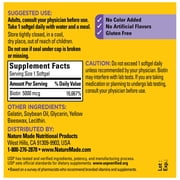 Nature Made Maximum Strength Biotin 5000 mcg Softgels, 120 Count