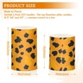 thumbnail image 3 of Leopard Print Pattern Flameless Candles&nbsp;LED Lights Battery Operated Candles with Remote and Timers Flicker Lights Votive Set of 2, 3 of 7