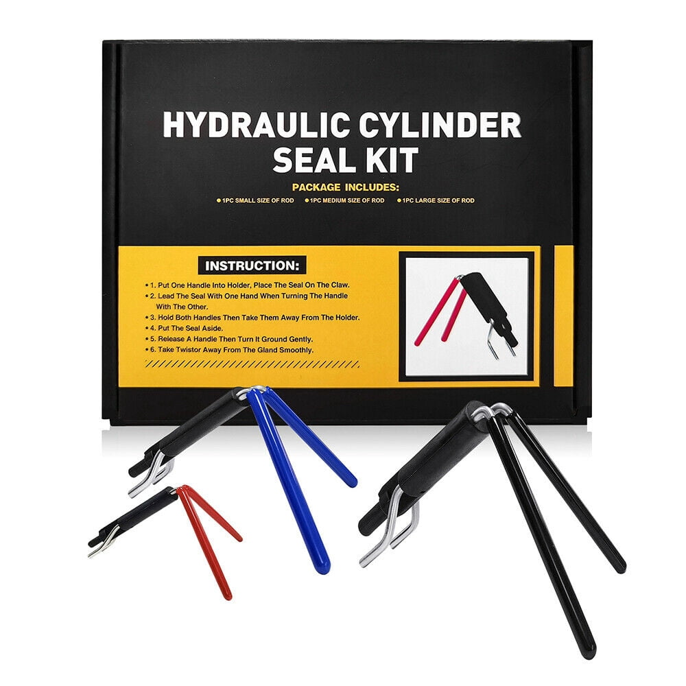 Other Hand Tools Hand Tools 3 Piece Hydraulic Cylinder Piston Rod Seal