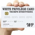thumbnail image 3 of Privilegio Material PVC Símbolo Identidad Derechos Especiales Tarjeta Visita Blanco, 3 of 9