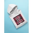 thumbnail image 3 of Never Enough Tartan - Bold Plaid Statement Graphic Men's Hoodie, 3 of 4