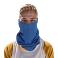 thumbnail image 4 of Unique Bargains 1 Pc Multi-function Face Scarf Mask Face Mask for Outdoor Cycling Blue, 4 of 6