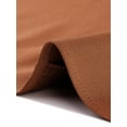 thumbnail image 6 of INSPIRE CHIC Women's Summer Skirts Faux Wrap Tie Front Knee Length Skirt Brown XS, 6 of 6