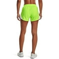 thumbnail image 2 of Under Armour Women's Fly by 2.0 Running Shorts, Lime Surge/White/Reflective, S, 2 of 8