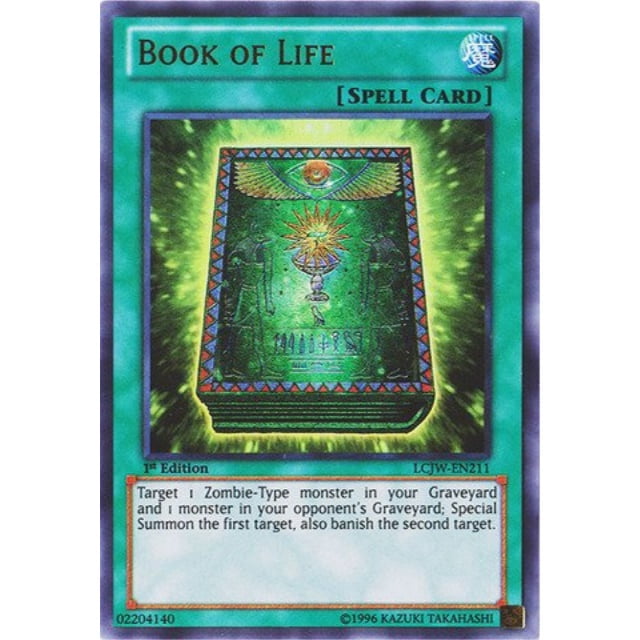 YUGIOH! Book of Life (LCJWEN211) Legendary Collection 4 Joey's
