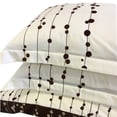 thumbnail image 2 of Soft 100% Brushed Microfiber 3 Piece Duvet Cover Set Embroidered - King/California King - Ellis, 2 of 2