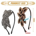 thumbnail image 3 of Guardoinrt 2pcs Hairband Flower Headdress Accessory Hair Hoop Fittings Decor Pretty 1Set, 3 of 6