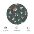 thumbnail image 3 of Eveokoki Fall Round Tablecloth,Harvest Tablecloth 60 inch,Scattered Fall Flowers Berries Indoor or Outdoor Holiday Table Harvest Fall Decorations for Home,Dinner, 3 of 5