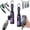 Purple, variant on 4-in-1 Digital Display Keychain Charging Cable – 2 Pack 65W Fast Charging Multi Charger Cord, Short Travel Cable for Phone, Tablet, Laptop, 40Gbps Data Transfer